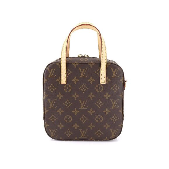 Louis Vuitton Monogram Spontini 2way Hand Shoulder Bag Brown - Picture 2 of 8